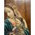 Antica coppia Vergine con Bambino di capoletto. Toscana 1940, dipinte, mis 48x33 cm