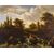 Paesaggio boscoso con cascata, Jacob van Ruisdael (Haarlem 1628 - Amsterdam 1682) attribuibile