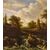 Paesaggio boscoso con cascata, Jacob van Ruisdael (Haarlem 1628 - Amsterdam 1682) attribuibile