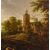 Paesaggio boscoso con cascata, Jacob van Ruisdael (Haarlem 1628 - Amsterdam 1682) attribuibile