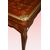 Bellissimo tavolino da gioco del 1800 Francese stile Luigi XV intarsiato e con bronzi