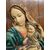 Antica coppia Vergine con Bambino di capoletto. Toscana 1940, dipinte, mis 48x33 cm