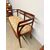 Antico divanetto liberty 1930 in mogano e intagli mis 78x125x52 cm