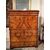 Grande secretaire Biedermeier del 1800 Nord Europa in radica