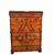 Grande secretaire Biedermeier del 1800 Nord Europa in radica