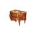 Grande cassettone comò Luigi XV di metà 1800 Francese In legno di Bois de rose Con grande piano in marmo