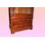 Grande armadio vetrina stile Luigi Filippo Francese ad 1 porta in legno di mogano