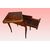 Bellissimo tavolino da gioco del 1800 Francese stile Luigi XV intarsiato e con bronzi