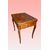 Bellissimo tavolino da gioco del 1800 Francese stile Luigi XV intarsiato e con bronzi