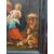 Quadro olio su tela Il sogno di San Giuseppe e della Vergine XVIII Italia.