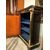 Credenza francese stile Boulle del 1800 in legno ebanizzato e ricche applicazioni in bronzo scena galante