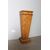 Antica colonna XVIII SEC  base laccata dipinta finto marmo . Giallo Siena . Mis h 108 . Base 33 x 33