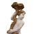 Coppia di putti stanti in legno