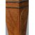 Antica colonna XVIII SEC  base laccata dipinta finto marmo . Giallo Siena . Mis h 108 . Base 33 x 33
