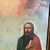 Antico dipinto olio su tela XVIII se raffigurante San Pietro e San Paolo . In cornice laccata coeva. Cm 66 x 51 