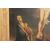 Olio su Tela Francese del XVIII secolo 1700 Raffigurante Crocifissione