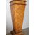 Antica colonna XVIII SEC  base laccata dipinta finto marmo . Giallo Siena . Mis h 108 . Base 33 x 33