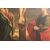 Olio su Tela Francese del XVIII secolo 1700 Raffigurante Crocifissione