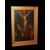 Olio su Tela Francese del XVIII secolo 1700 Raffigurante Crocifissione