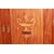 Grande credenza inglese stile Sheraton della seconda metà 1800 in legno satinwood