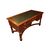 Scrivania Impero di Inizio 1900 Francese in Legno di Mogano con Piano in Pelle