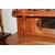 Grande credenza inglese stile Sheraton della seconda metà 1800 in legno satinwood