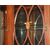 Grande credenza inglese stile Sheraton della seconda metà 1800 in legno satinwood