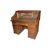 Scrivania A Serrandina Americana di inizio 1900 In Legno di Rovere