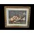 Olio su tela Italiano Natura Morta Raccolta di Funghi Porcini Antonio De Cecco 1898 - ?