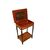 Toilette francese stile Napoleone III del 1800 riccamente intarsiata
