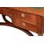 Scrivania Impero di Inizio 1900 Francese in Legno di Mogano con Piano in Pelle