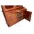 Grande credenza doppio corpo Luigi Filippo in legno di mogano XIX secolo