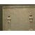 P254 - Piastra in ghisa con due colonne, epoca '800, misure cm L 39 x H 39