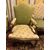 PANC161 - Coppia di poltrone, epoca '700, misure cm L 70 x H 113 x P 55
