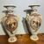 Antichi Vasi ceramica Giapponese Satsuma primi 900 Dipinti  . H  78 La 44 