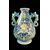 Vaso in maiolica di forma ovoidale decorato a palmetta persiana stile Montelupo.Manifattura Cantagalli.Firenze.