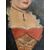 GRANDE RITRATTO DI DAMA CON VENTAGLIO E GIOIELLI