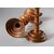 Coppia di candelieri ad anelli in bronzo  Toscana, XVI° secolo