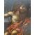 Quadro olio su tela Predicazione di San Giovanni Battista XVIII sec. Italia
