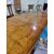 Particolare tavolo in radica di noce con intarsi in acero allungabile - 112 x 180/300 cm