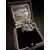 Anello  traforato  in  Platino  con  Diamante  centrale  da  0.45  ct