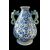 Vaso in maiolica di forma ovoidale decorato a palmetta persiana stile Montelupo.Manifattura Cantagalli.Firenze.