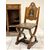 Credenza con poltroncina intarsiata alla maniera Adriano Brambilla fine XIX secolo