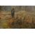 Grande dipinto francese "Autunno" datato 1894 - O/4805 -