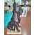 Deliziosa coppia di cani boxer in bronzo - H 90 cm