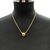 CHRISTIAN DIOR Collana Vintage in Metallo Col. Oro