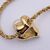 CHRISTIAN DIOR Collana Vintage in Metallo Col. Oro