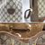 GUCCI Borsa a Tracolla Vintage in Tela Col. Beige Ophidia M