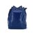 LOUIS VUITTON Borsa a Tracolla Vintage in Pelle Col. Blu Noe M