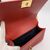 CHANEL Borsa a Tracolla in Pelle Col. Rosso Boy M